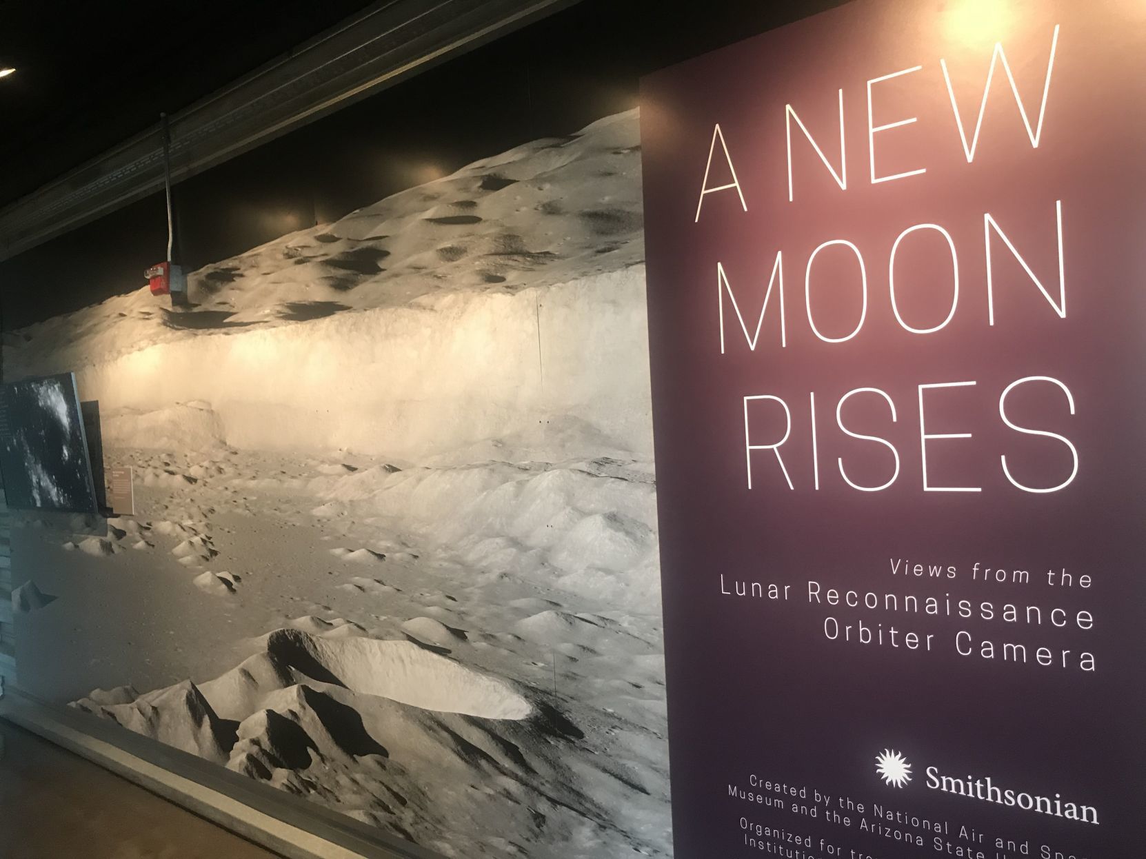 St. Louis Science Center moon display